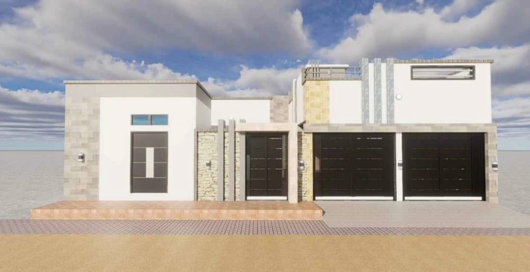 Villa contemporaine à Kati — Projet officiel conçu et réalisé par ECK BTP